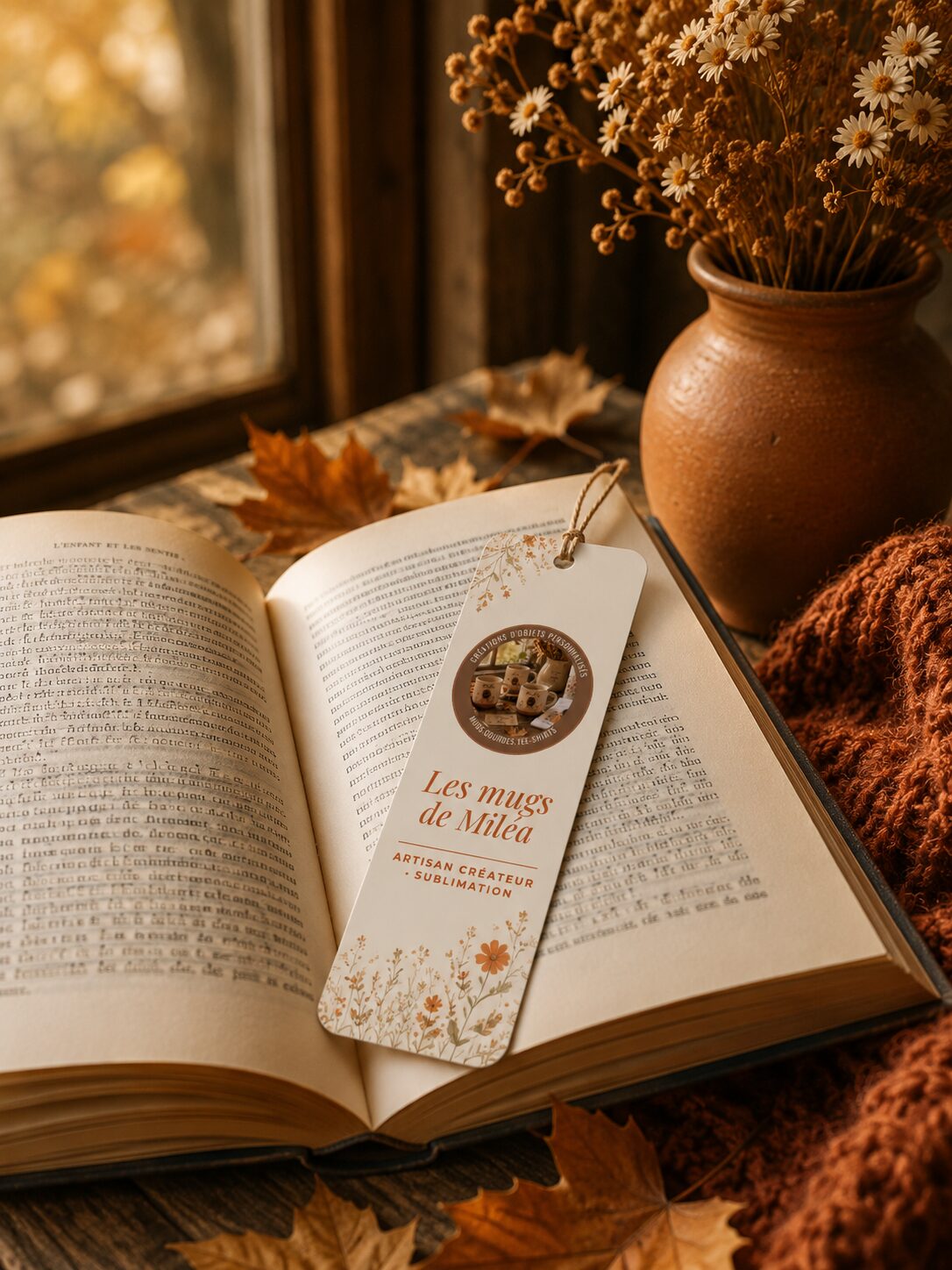 Marque-page personnalisé pour lecteurs