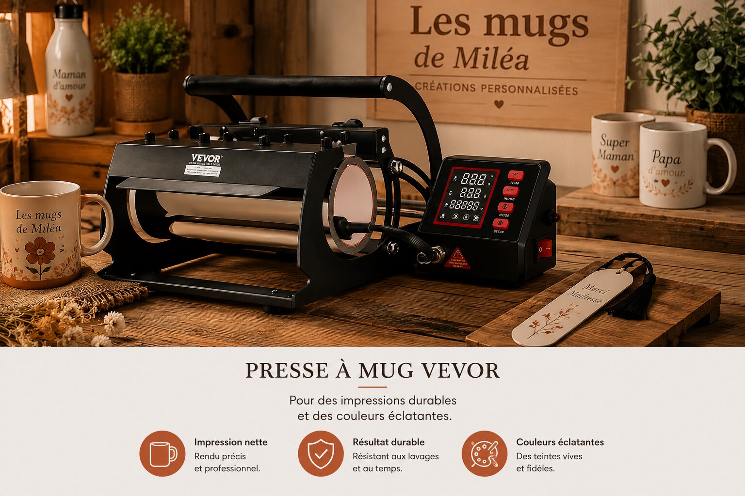 presse à mugs