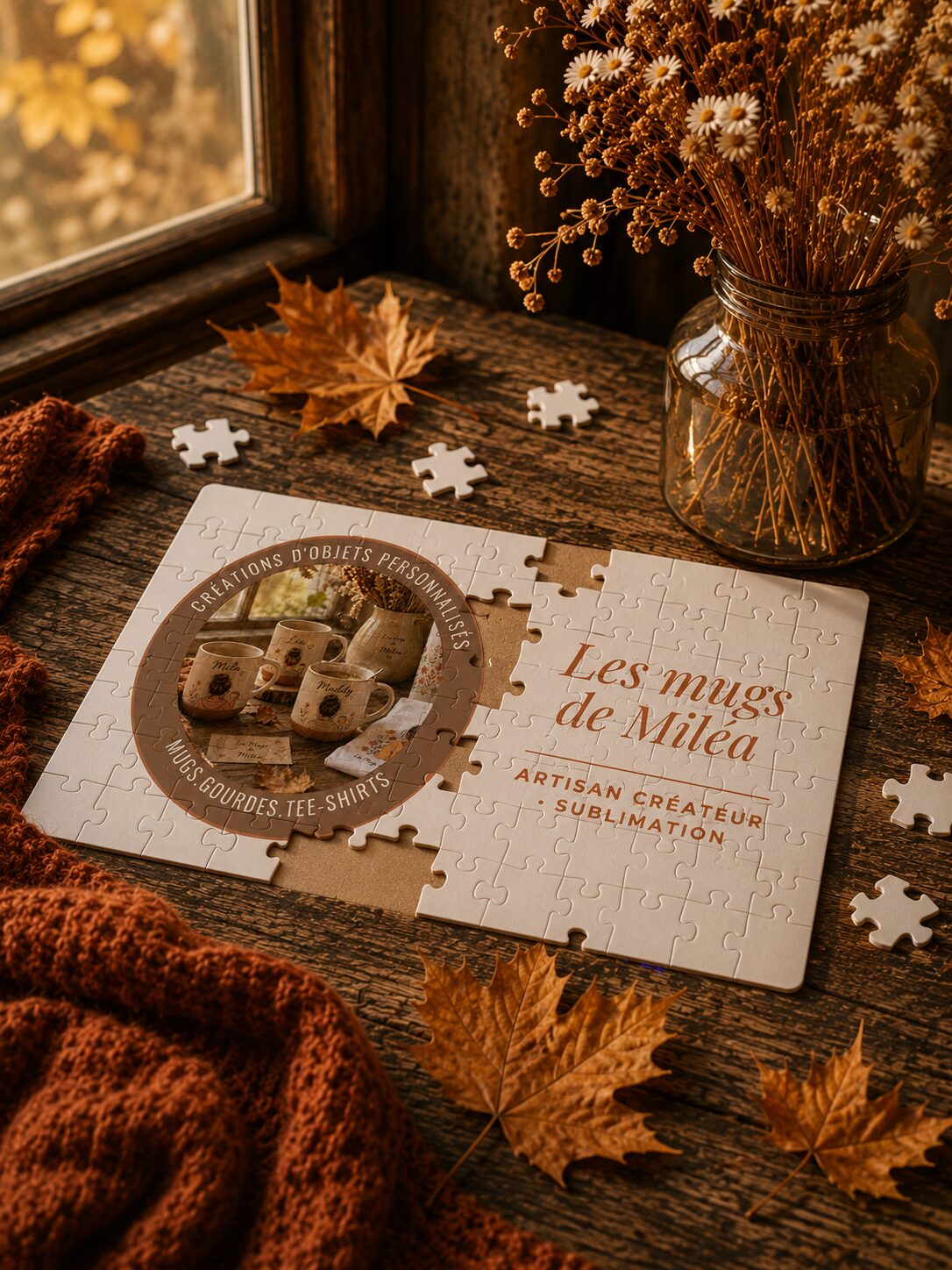 Puzzle photo personnalisé fabriqué à partir d'une photo souvenir