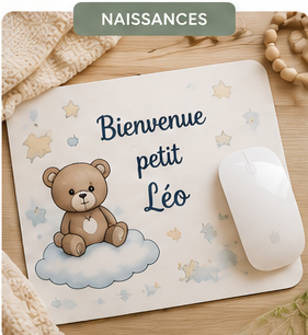 naissance tapis souris