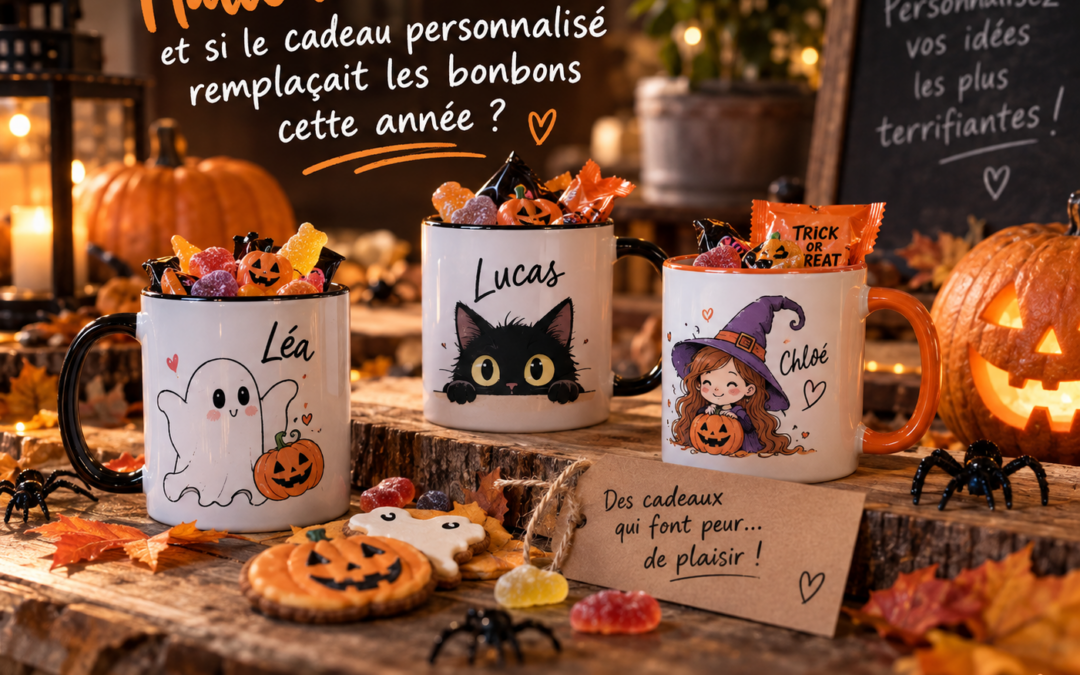 Halloween : et si le cadeau personnalisé remplaçait les bonbons cette année ?